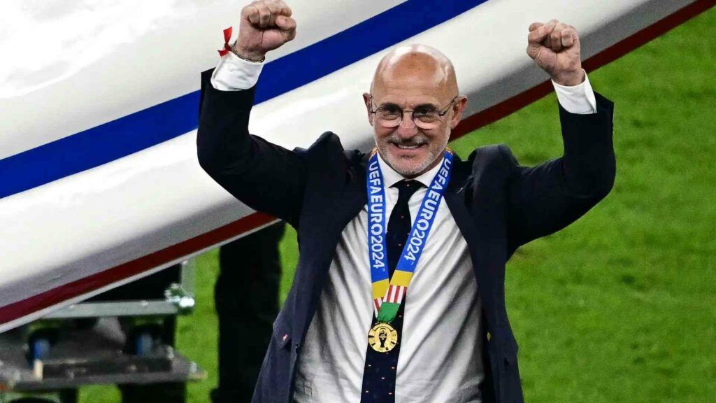 Spain's Euro 2024 winning coach Luis de la Fuente