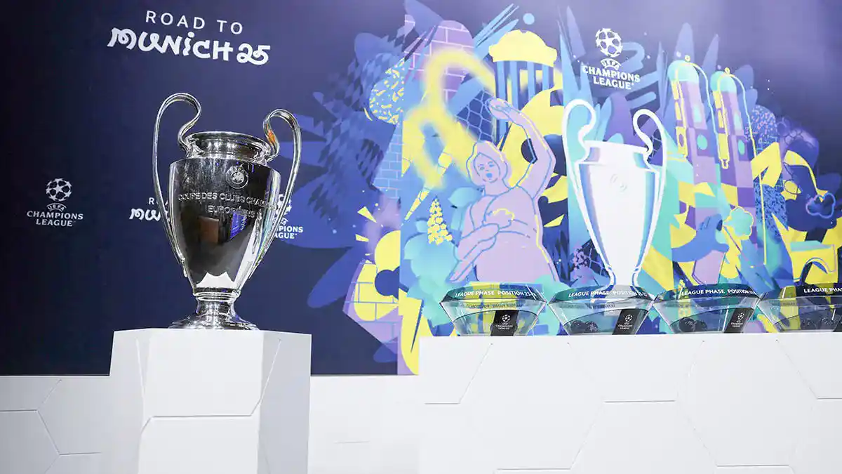 Champions League trophy