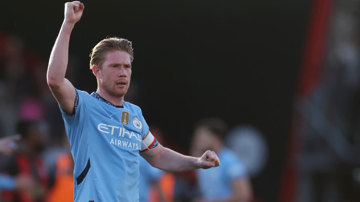 Manchester City Belgian midfielder Kevin de Bruyne
